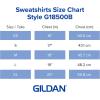imageGildan Youth Hoodie Sweatshirt Style G18500BBlack