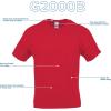imageGildan Youth Ultra Cotton TShirt Style G2000B MultipackWhite 2pack