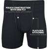 imageGildan mens Underwear Covered Waistband Boxer Briefs MultipackBlackCharcoalNavy 10pack