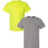 (1) Safety Green + (1) Graphite Heather