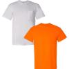 (1) White + (1) Safety Orange