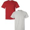 Ash Grey  Red
