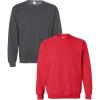 Dark Heather-red