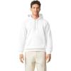 imageGildan Adult Softstyle Hoodie Sweatshirt Style GSF500White