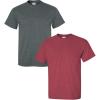 (1) Dark Heather + (1) Heather Cardinal