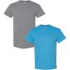 (1) Graphite Heather + (1) Heather Sapphire