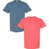 (1) Indigo Blue + (1) Coral Silk