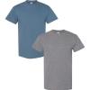 (1) Indigo Blue + (1) Graphite Heather