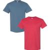 (1) Indigo Blue + (1) Heather Red
