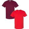 (1) Maroon + (1) Red