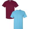 (1) Maroon + (1) Sky