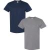 (1) Navy + (1) Graphite Heather