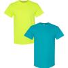 (1) Safety Green + (1) Tropical Blue
