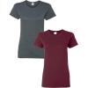 Dark Heather/Maroon