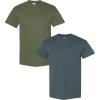 Military Green + Dark Heather