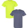 Safety Green-heather Navy