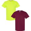 Safety Green-maroon