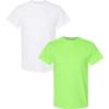 White + Neon Green