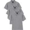 imageGildan Kids DryBlend Short Sleeve Polo Style G8800b 3PackSport Grey