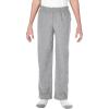 imageGildan Kids Youth Open Bottom Sweatpants Style G18400BSport Gray