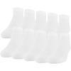 imageGildan Mens Active Cotton Low Cut Socks 10PairsWhite