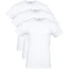 imageGildan Mens Cotton Stretch TShirts MultipackArtic White Crew 3pack
