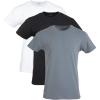 White/Black Soot/Grey Flannel (Crew 3-pack)