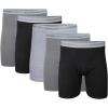 Black/Charcoal/Sport Grey (5-pack  Classic Length)