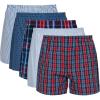 imageGildan Mens Underwear Boxers MultipackNavyRed Assorted 5pack