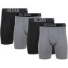 Grey Flannel/Black Soot (4-pack  Long Leg)