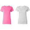 (1) Safety Pink + (1) White