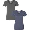 (1) Charcoal + (1) Heather Navy