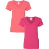 (1) Coral Silk + (1) Heliconia