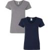 (1) Graphite Heather + (1) Navy
