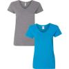 (1) Graphite Heather + (1) Sapphire