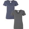 (1) Heather Navy + (1) Charcoal