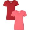 (1) Red + (1) Coral Silk