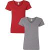 (1) Red + (1) Graphite Heather