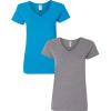 (1) Sapphire + (1) Graphite Heather