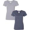 (1) Sport Grey + (1) Heather Navy