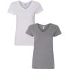 (1) White + (1) Graphite Heather