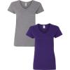 Graphite Heather/Purple