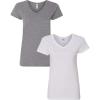 Graphite Heather/White