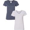Heather Navy/White
