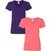 Purple/Coral Silk