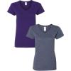 Purple/Heather Navy