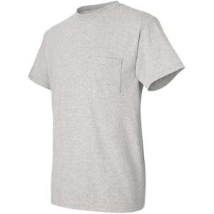 imageGildan Adult DryBlend Workwear TShirts with Pocket 2PackAsh