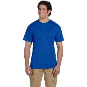 imageGildan Adult DryBlend Workwear TShirts with Pocket 2PackRoyal