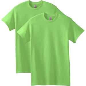 imageGildan Adult Heavy Cotton TShirt Style G5000 MultipackLime 2pack