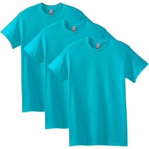 imageGildan Adult Heavy Cotton TShirt Style G5000 MultipackTropical Blue 3pack